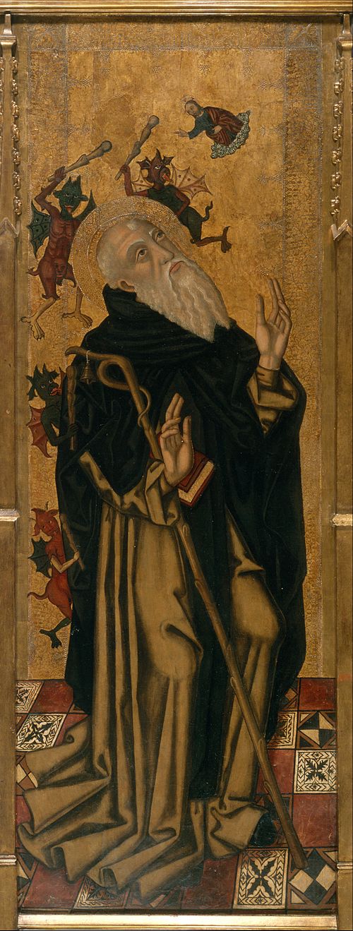 Saint Anthony the Abbot Tormented by Demons, 1500, Joan Desí