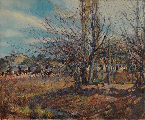 Fin de invierno, 1918, Fernando Fader