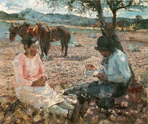 La mazamorra, 1927, Fernando Fader