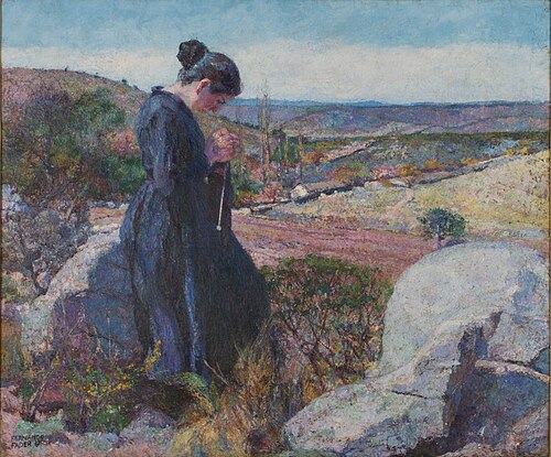 Al solcito, 1922, Fernando Fader