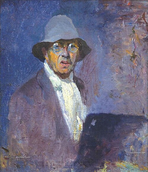 self-portrait, 1925, Fernando Fader