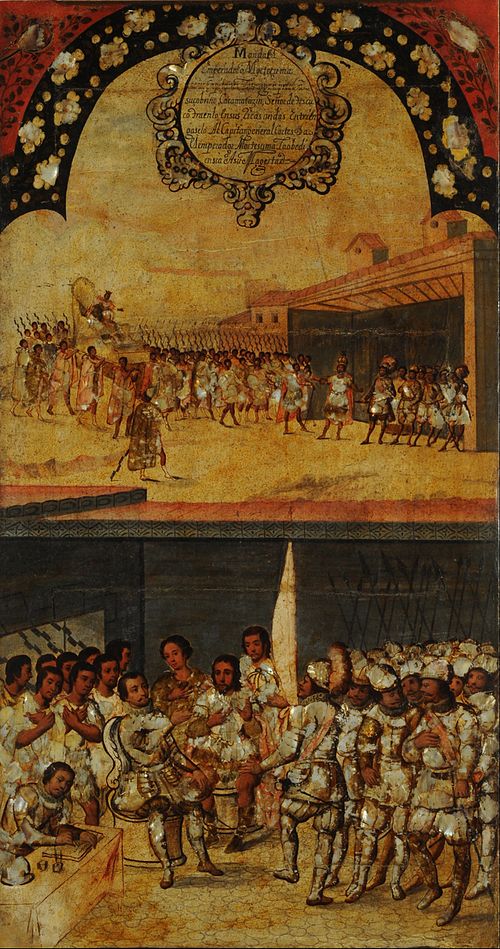 La Conquista de México, Tabla XV, , Miguel Gonzales