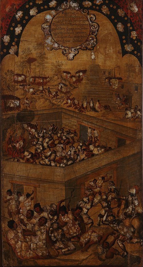 The Conquest of Mexico, Tablet 7, , Miguel Gonzales