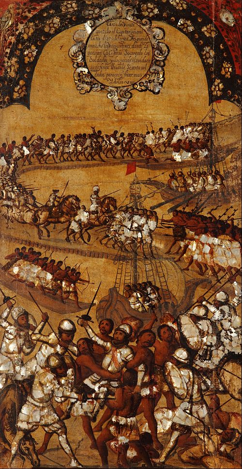 The Conquest of Mexico, Tablet 21, , Miguel Gonzales