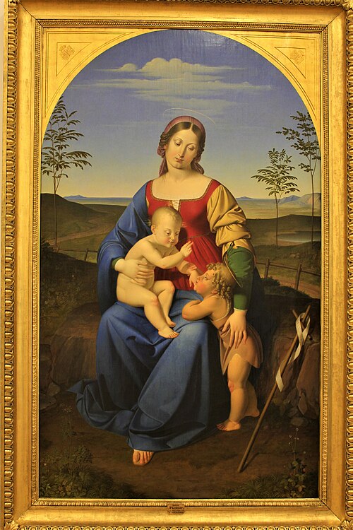 Maria mit Jesus und Johannes dem Täufer, 1821, Anton Psenner