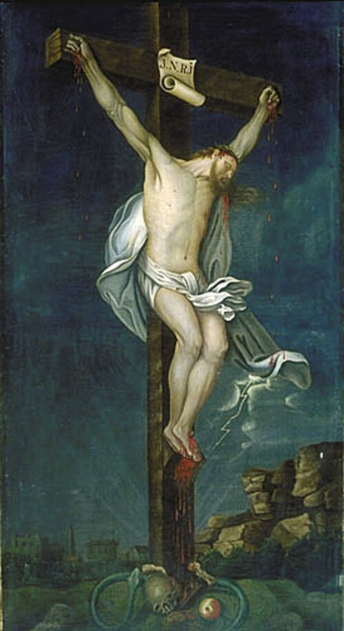Le Christ en croix, 1823, Jean-Baptiste Roy-Audy