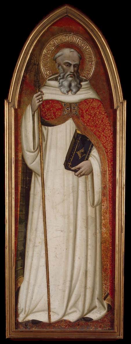 St Benedict (wing of a polyptych), 1383, Spinello Aretino
