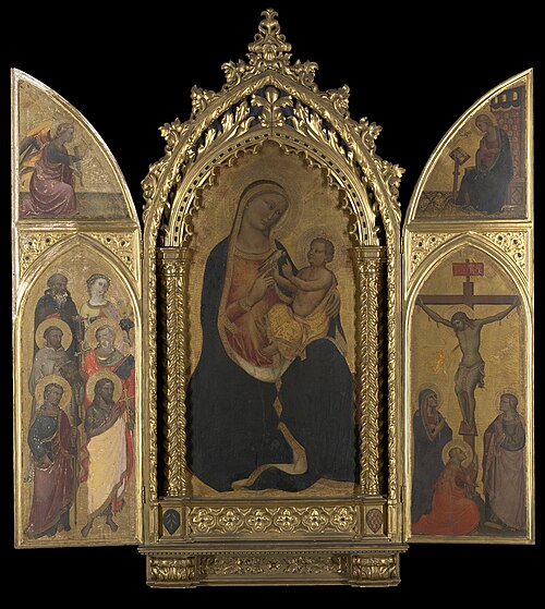 Saints with Angel Annunciate, 1400, Spinello Aretino