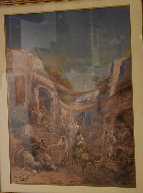 Rue à Tanger, 1900, Paul Pascal