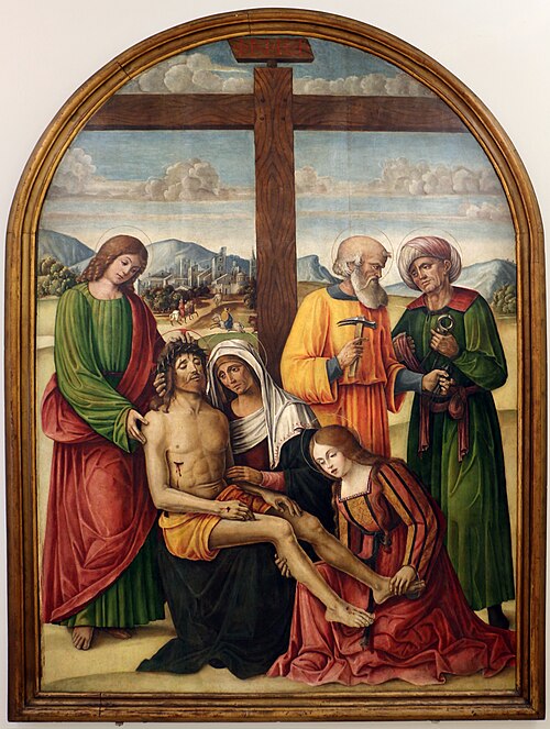 Die Kreuzabnahme, , Baldassarre Carrari le Jeune