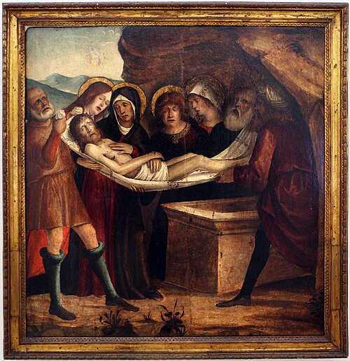 deposizione di cristo nel sepolcro, , Baldassarre Carrari le Jeune