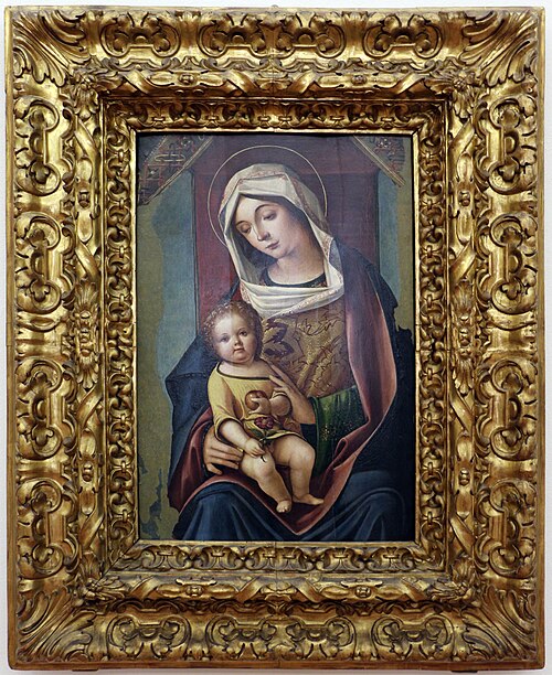 Madonna mit Kind, 1500, Baldassarre Carrari le Jeune