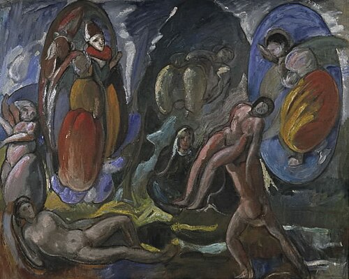The Creation of Eve. Composition. Opus II, 1915, Jens Adolph Jerichau
