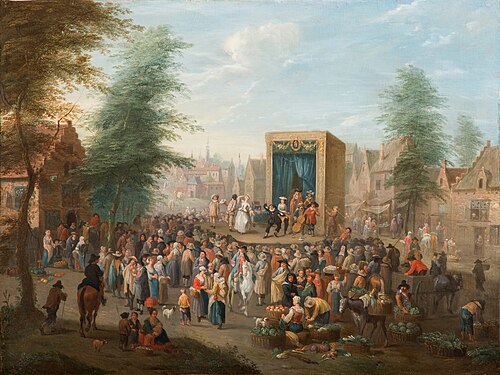 La Commedia dell'Arte, 1750, Balthasar Beschey
