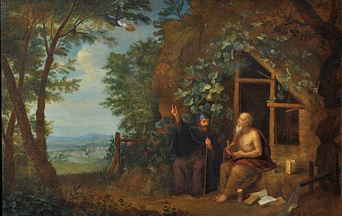 Saint Paul and Saint Anthony, 1757, Balthasar Beschey