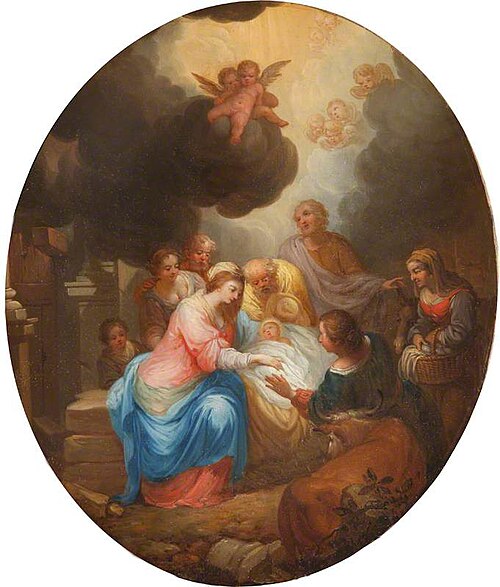 The Adoration of the Shepherds, 1752, Balthasar Beschey