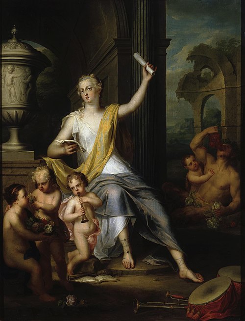 Allegory of the Hearing, the Taste and the Smell, 1733, Balthasar Beschey
