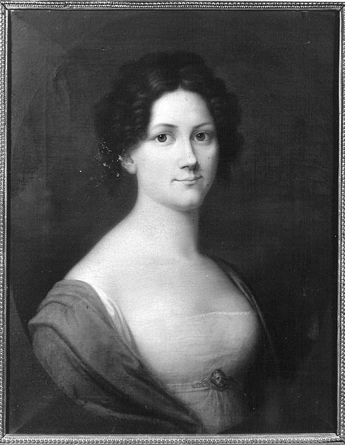 Bildnis einer Dame (nach Gerhard von Kügelgen), , Wilhelm von Kügelgen