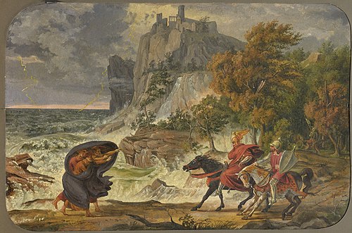 Stseen mere ääres, , Wilhelm von Kügelgen
