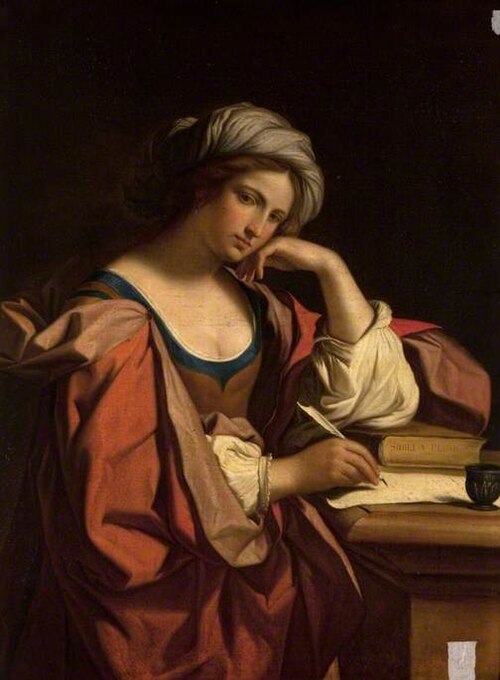 The Persian Sibyl (after Guercino), 1823, Anna Muschi