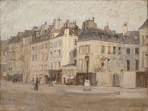 Quai des Célestins, 1891, Charles-Marie Dulac