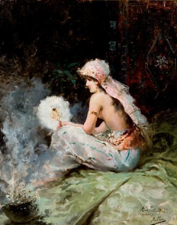 Odalisque, 1925, Eugenio Oliva