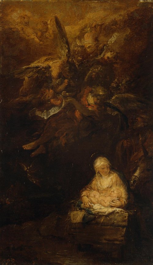 The Nativity, 1700, Bartolomeo Biscaino