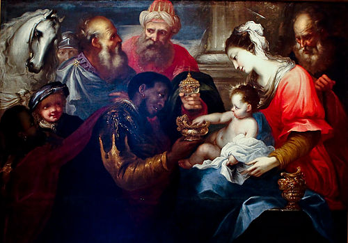 L'Adoration des Mages, 1650, Bartolomeo Biscaino