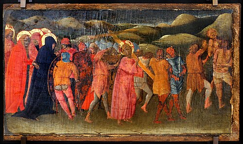 Le Portement de Croix, 1450, Bartolomeo di Tommaso da Folig
