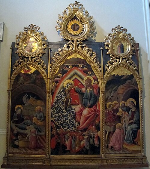 Nativité, , Bartolomeo di Tommaso da Folig
