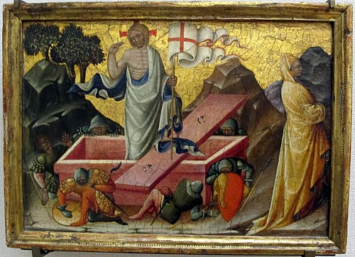 La Résurrection, 1450, Bartolomeo di Tommaso da Folig