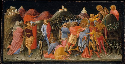 The Betrayal of Christ, 1445, Bartolomeo di Tommaso da Folig