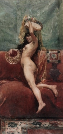 Nu féminin, 1885, Juan Luna