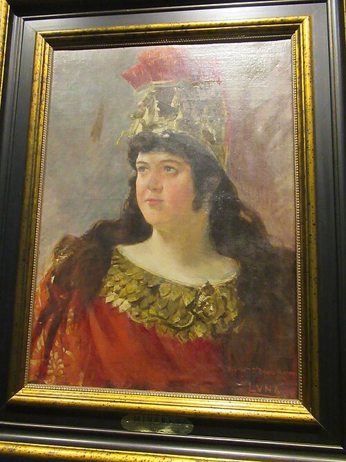 Minerva, , Juan Luna