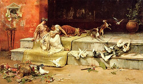 Las Damas Romanas, 1882, Juan Luna