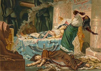 The Death of Cleopatra, 1881, Juan Luna