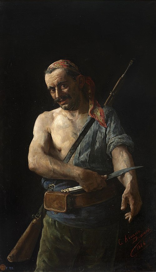 El guerrillero, 1886, César Alvarez Dumont
