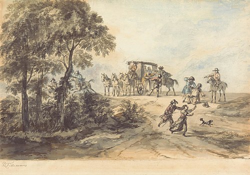 Coach And Highwayman, , Peter Tillemans