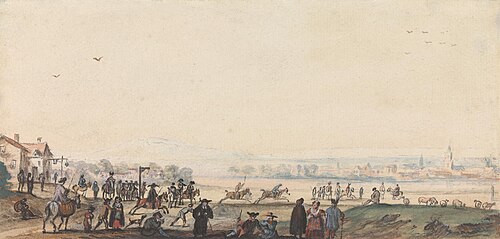 A Match at Newmarket, , Peter Tillemans