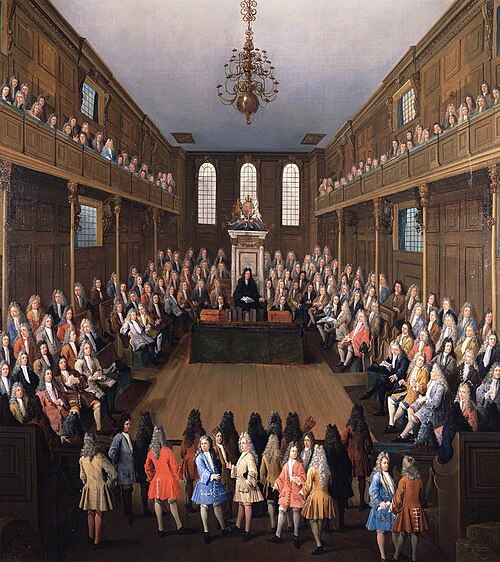The House of Commons in Session, 1711, Peter Tillemans
