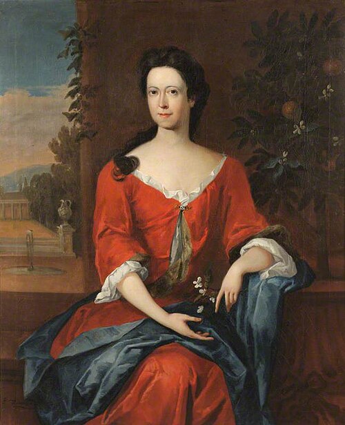Portrait said to be of Mary Liddell, 1741, Peter Tillemans