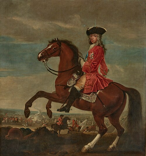 Equestrian portrait of Frederick, Prince of Wales, 1731, Peter Tillemans