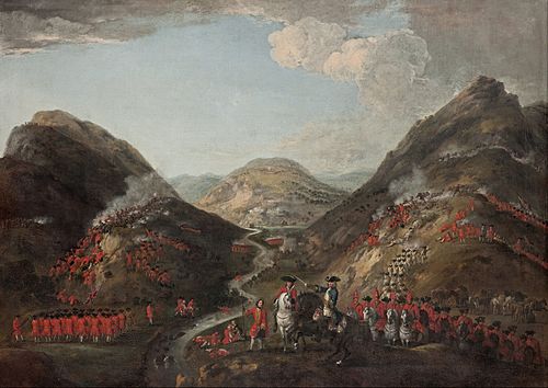 The Battle of Glenshiel 1719, 1719, Peter Tillemans