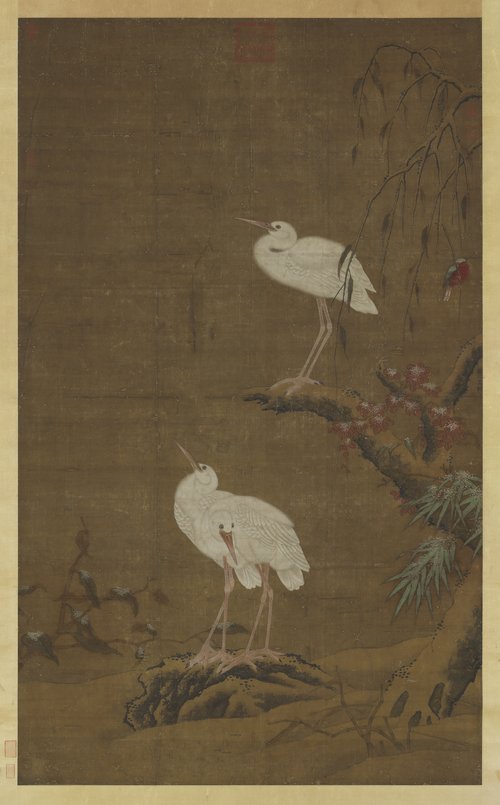 Three Egrets, , Wang Yuan