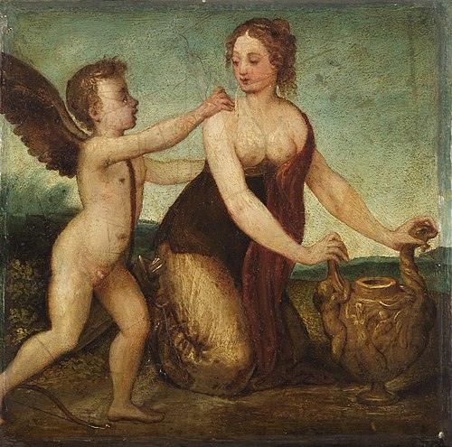 Amor und Psyche, 1555, Battista d'Agnolo