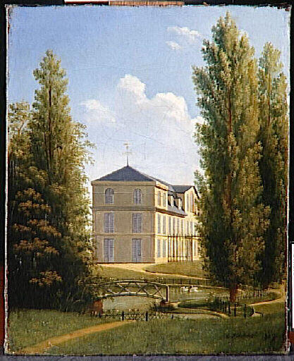 Vue d'une maison de campagne, 1807, Étienne-Jean Delécluze