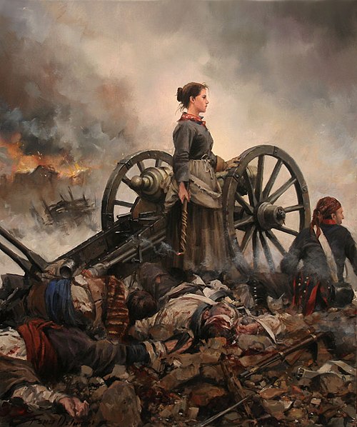 Agustina de Aragon, , Augusto Ferrer-Dalmau