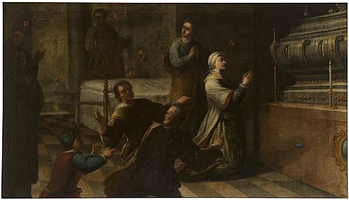 El miracle de Doña María de Peñuela, 1729, Juan García de Miranda