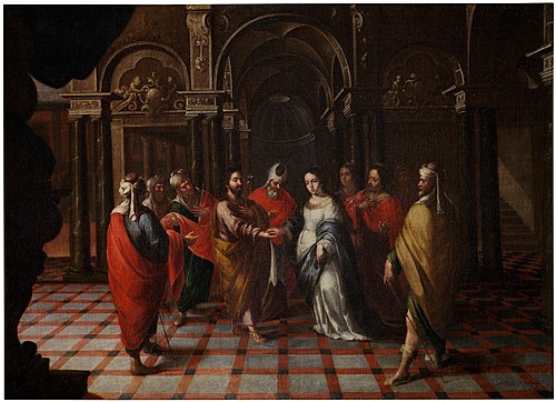 The Betrothal of the Virgin, 1685, Juan García de Miranda