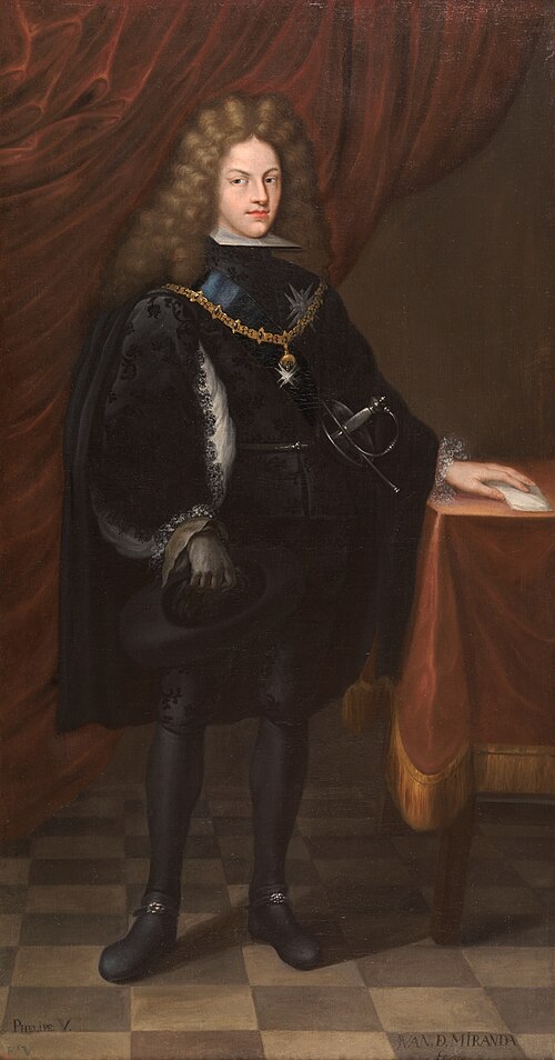 Philip V of Spain, 1700, Juan García de Miranda